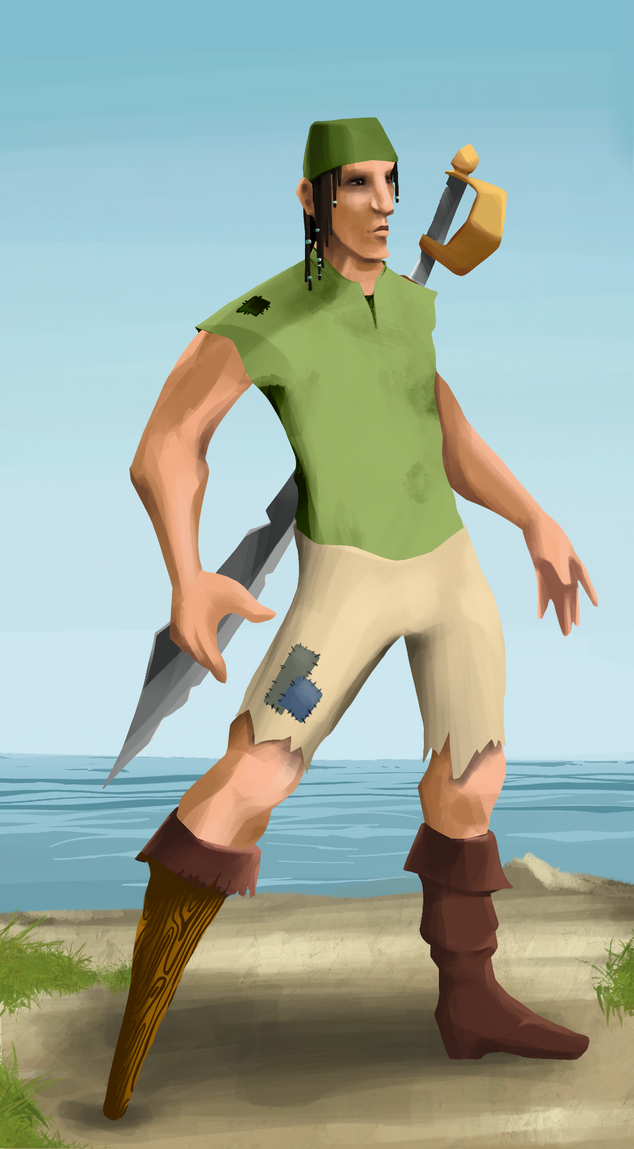 AlgoSeas Pirate #37471 NFT on Algorand