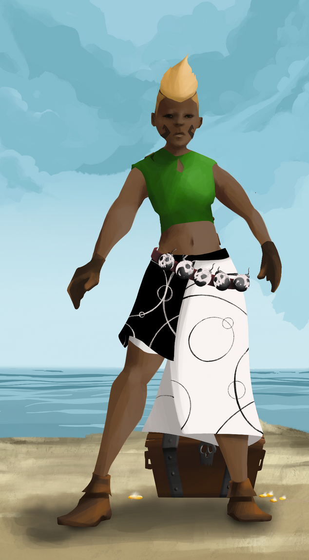 AlgoSeas Pirate #37473 NFT on Algorand