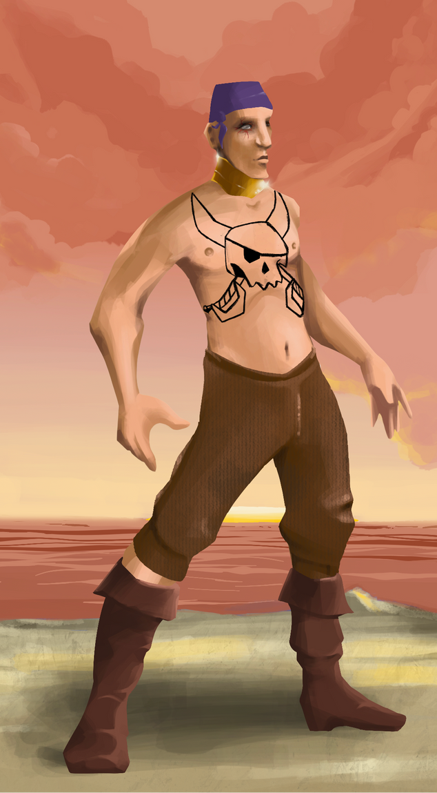 AlgoSeas Pirate #37474 NFT on Algorand