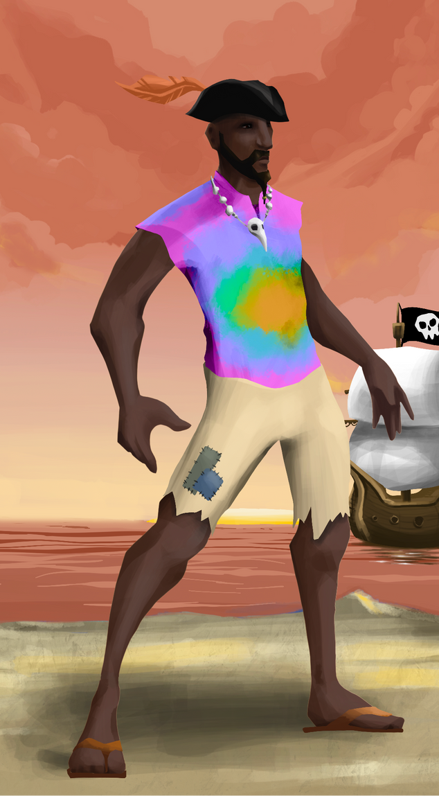 AlgoSeas Pirate #37476 NFT on Algorand