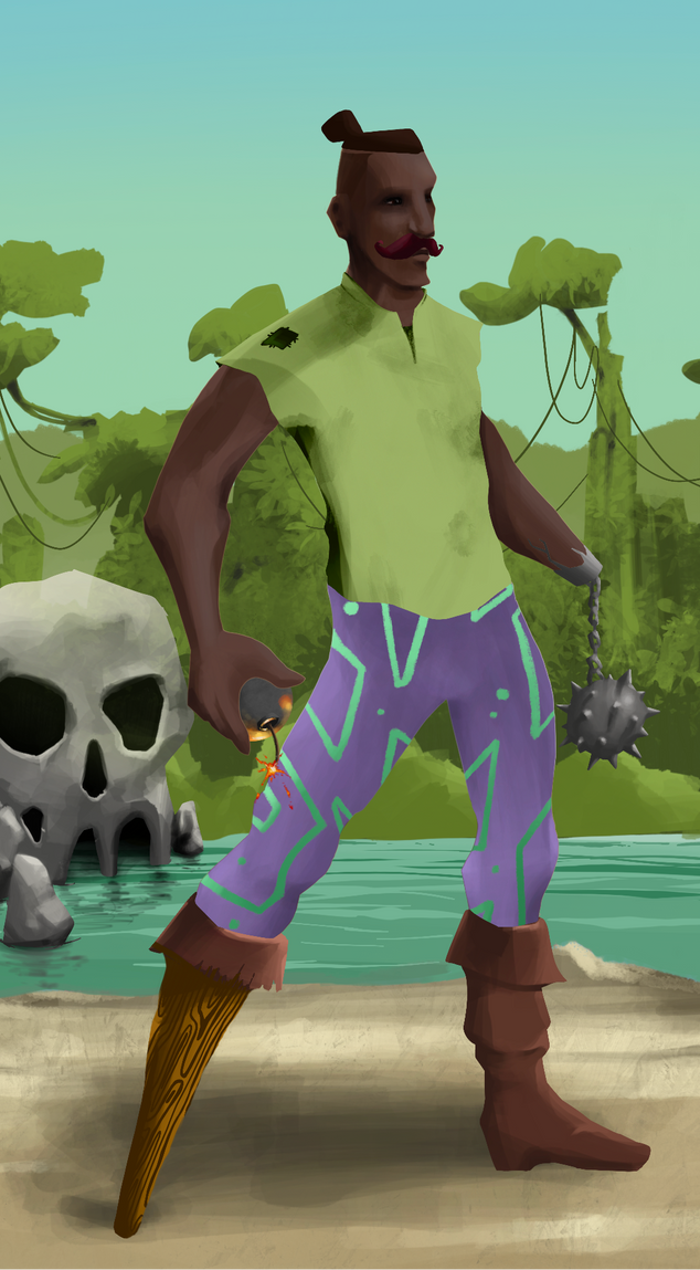 AlgoSeas Pirate #37477 NFT on Algorand