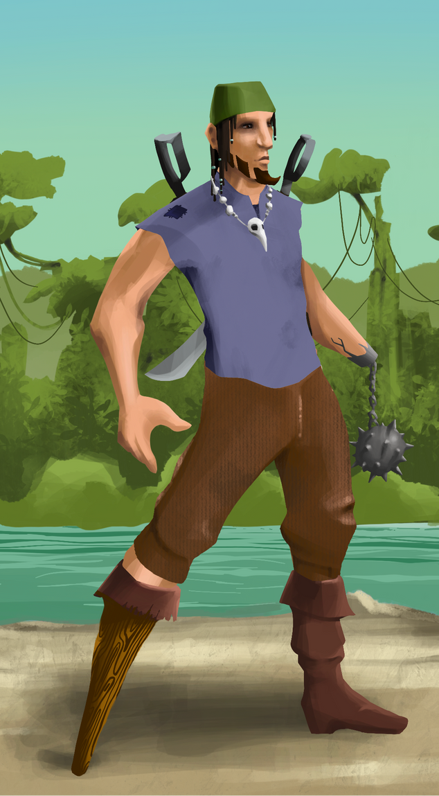 AlgoSeas Pirate #37484 NFT on Algorand