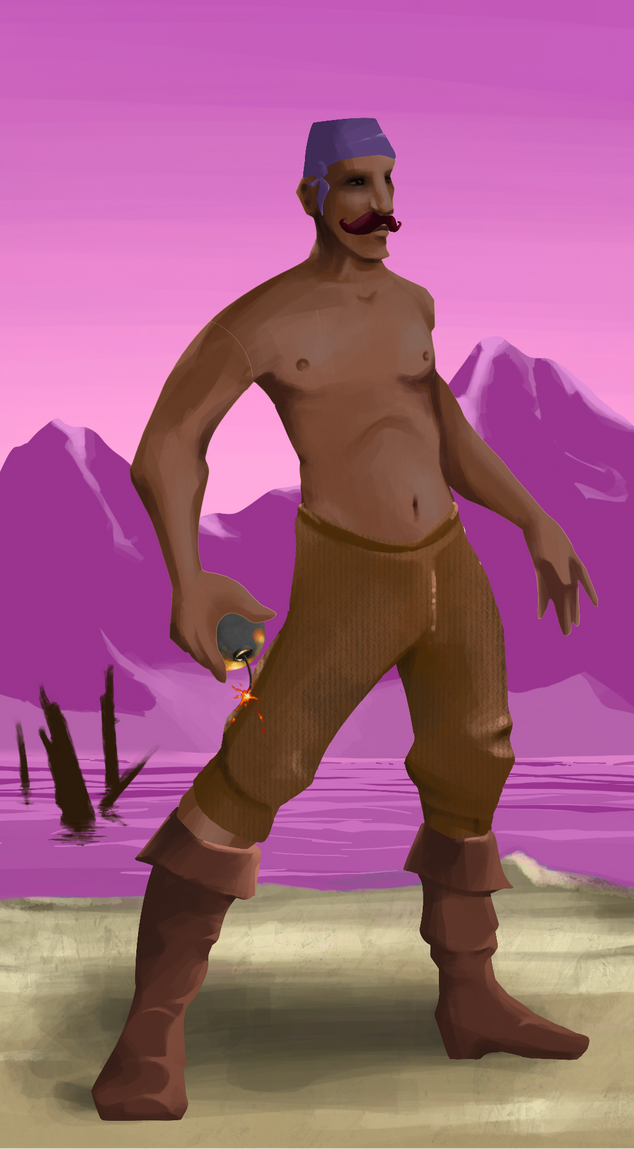 AlgoSeas Pirate #37491 NFT on Algorand