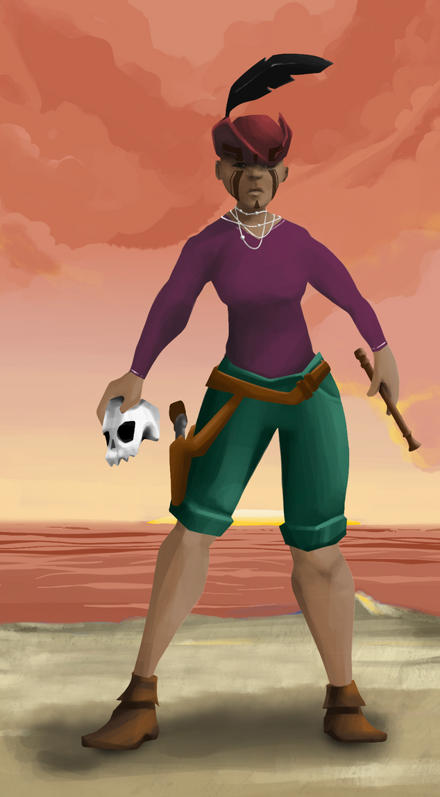 AlgoSeas Pirate #37495 NFT on Algorand