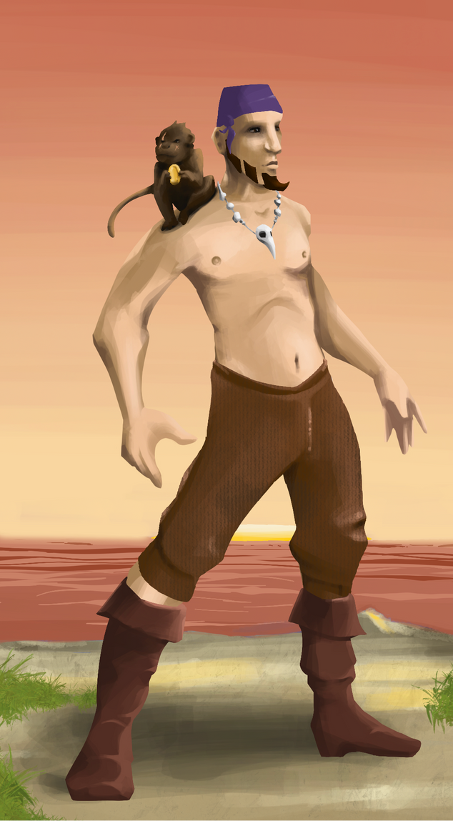 AlgoSeas Pirate #37499 NFT on Algorand