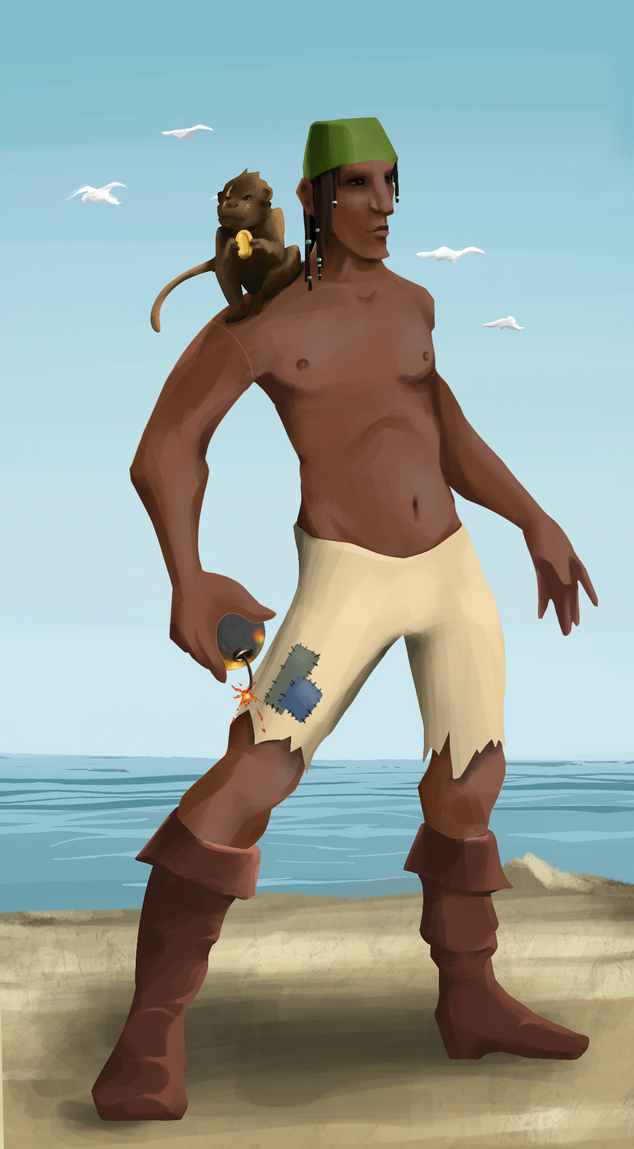 AlgoSeas Pirate #37507 NFT on Algorand