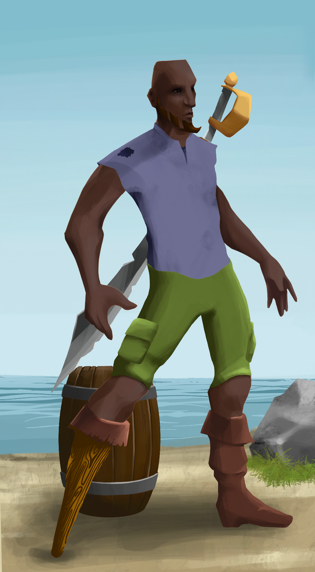 AlgoSeas Pirate #37513 NFT on Algorand