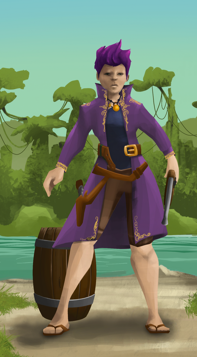 AlgoSeas Pirate #37520 NFT on Algorand