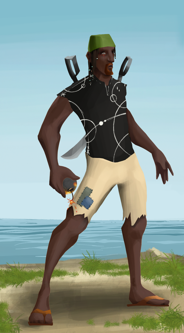 AlgoSeas Pirate #37522 NFT on Algorand