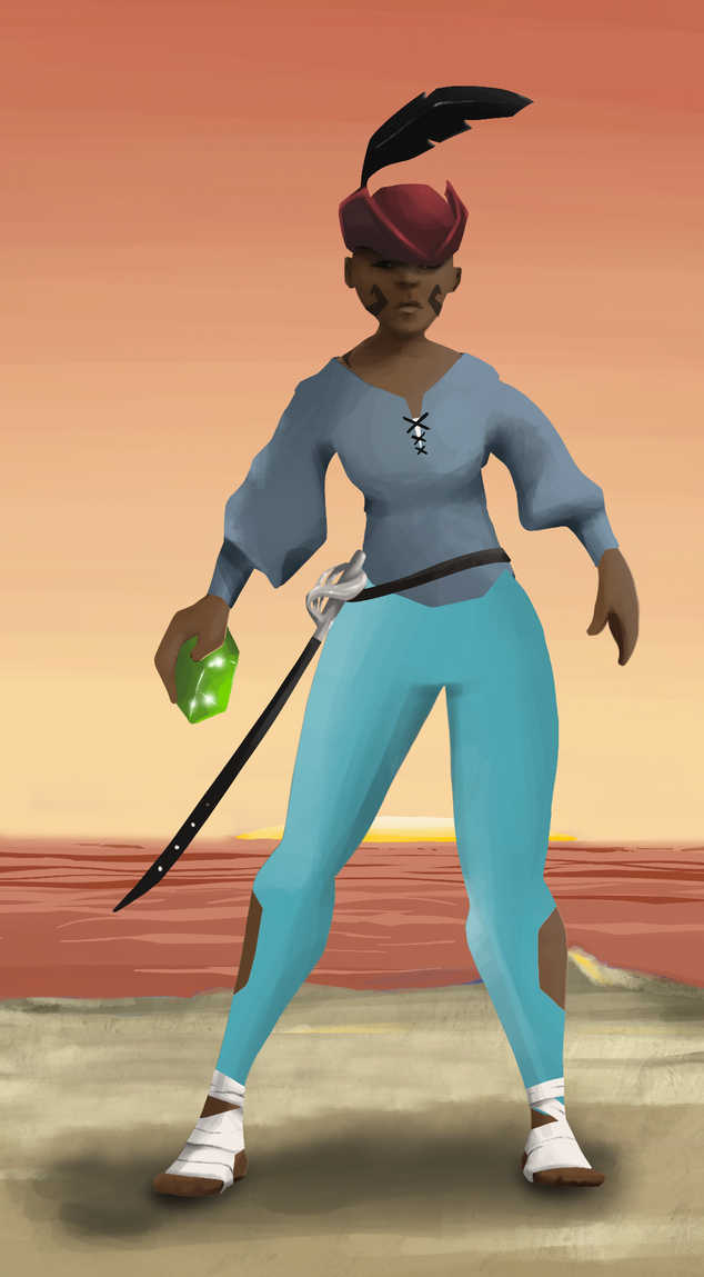 AlgoSeas Pirate #37524 NFT on Algorand