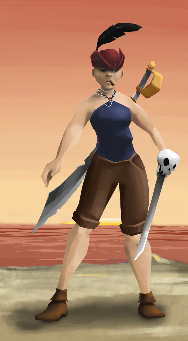 AlgoSeas Pirate #37525 NFT on Algorand