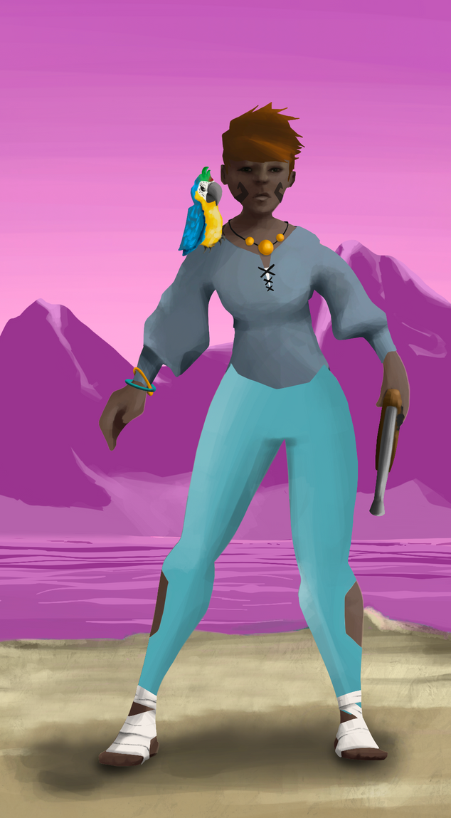 AlgoSeas Pirate #37526 NFT on Algorand