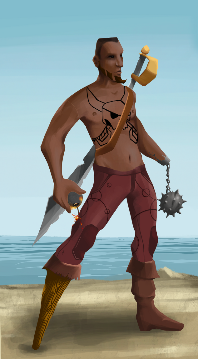 AlgoSeas Pirate #37531 NFT on Algorand