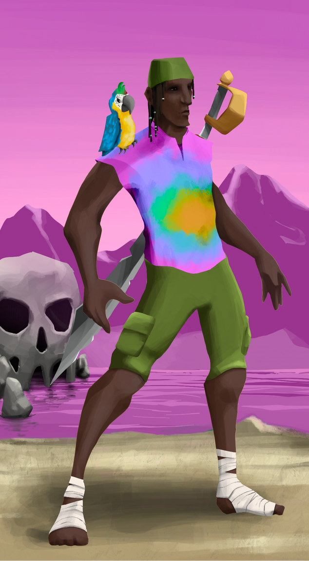 AlgoSeas Pirate #37536 NFT on Algorand