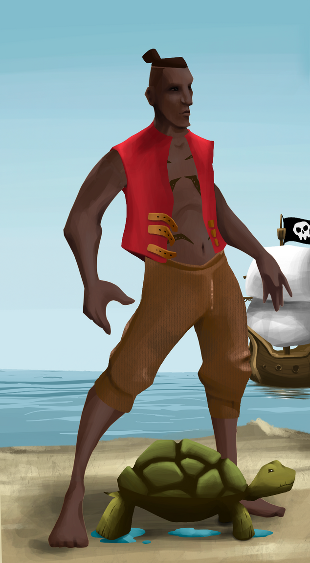 AlgoSeas Pirate #37541 NFT on Algorand