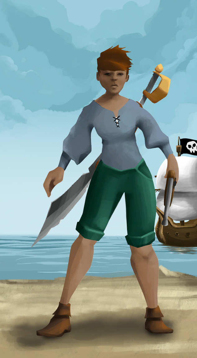 AlgoSeas Pirate #37549 NFT on Algorand