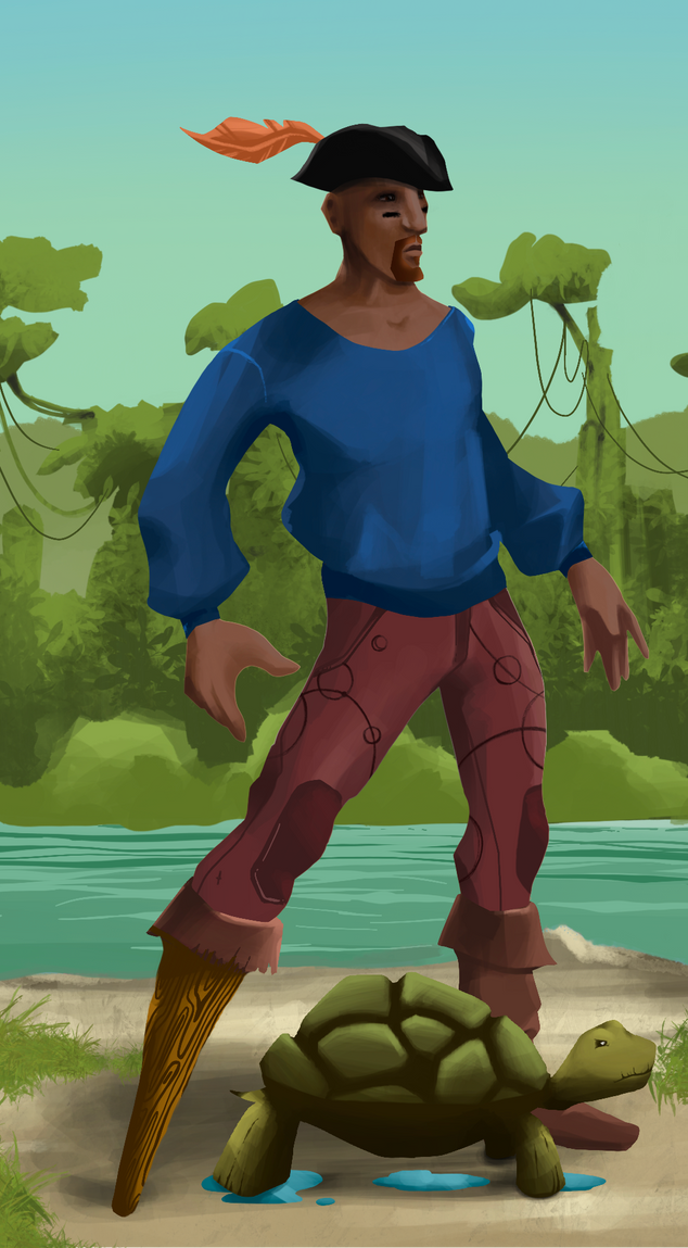 AlgoSeas Pirate #3756 NFT on Algorand