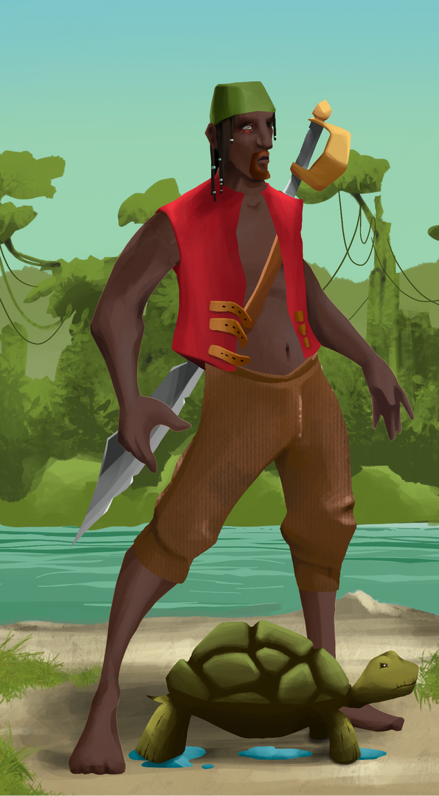 AlgoSeas Pirate #37566 NFT on Algorand