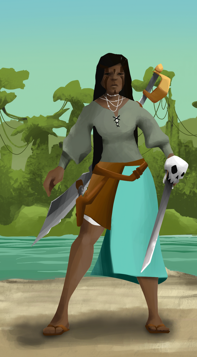 AlgoSeas Pirate #37572 NFT on Algorand