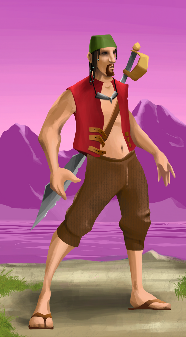 AlgoSeas Pirate #37574 NFT on Algorand