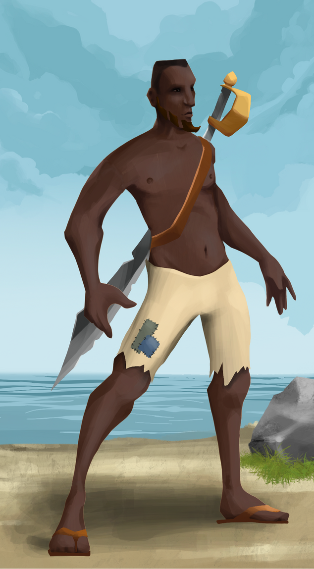 AlgoSeas Pirate #37591 NFT on Algorand