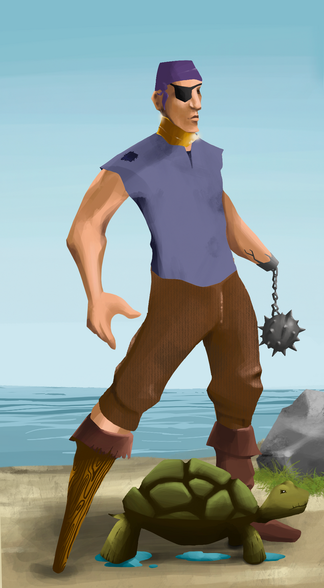 AlgoSeas Pirate #37594 NFT on Algorand