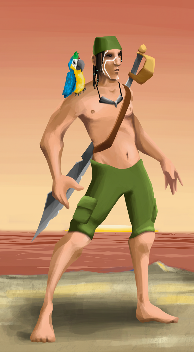 AlgoSeas Pirate #37602 NFT on Algorand