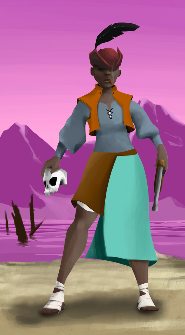 AlgoSeas Pirate #37611 NFT on Algorand