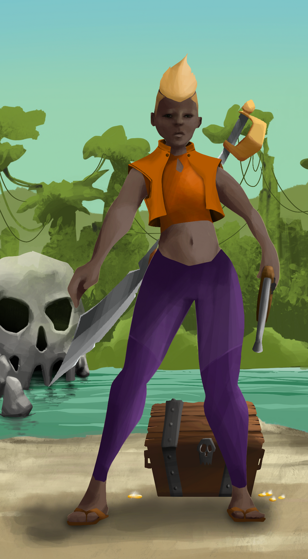 AlgoSeas Pirate #37612 NFT on Algorand