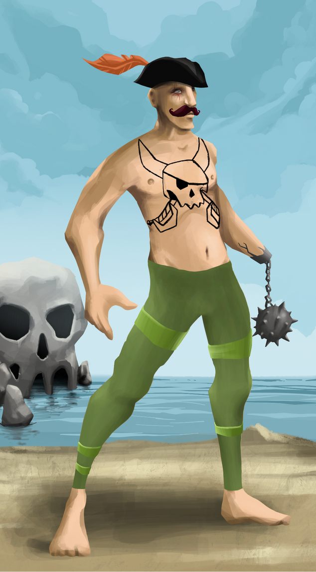 AlgoSeas Pirate #37616 NFT on Algorand