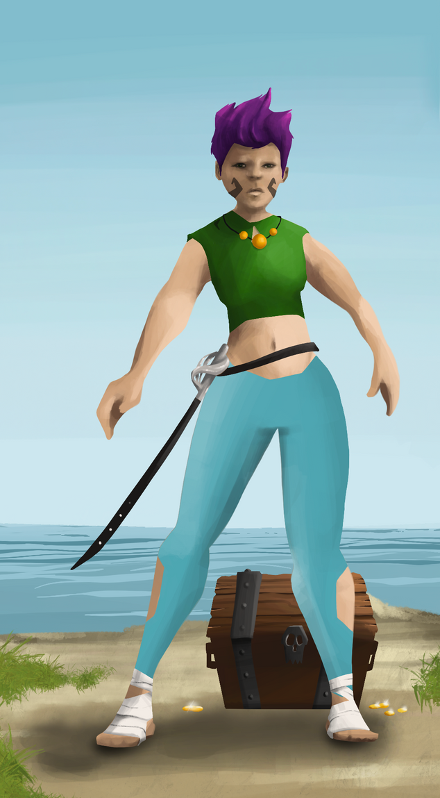 AlgoSeas Pirate #37623 NFT on Algorand