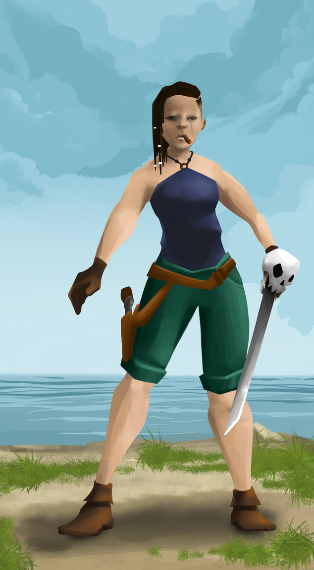 AlgoSeas Pirate #37629 NFT on Algorand