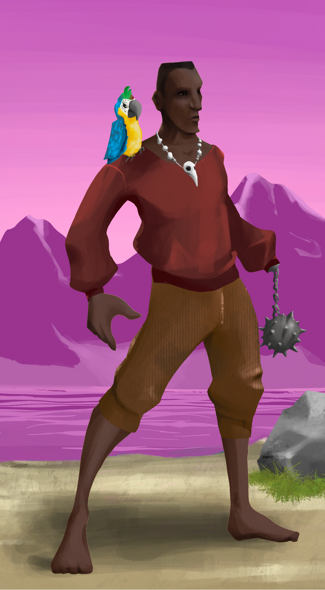 AlgoSeas Pirate #37630 NFT on Algorand