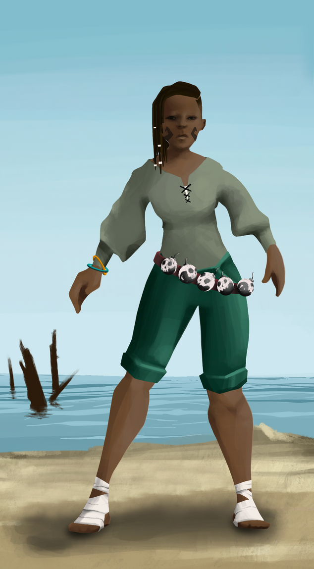 AlgoSeas Pirate #37632 NFT on Algorand