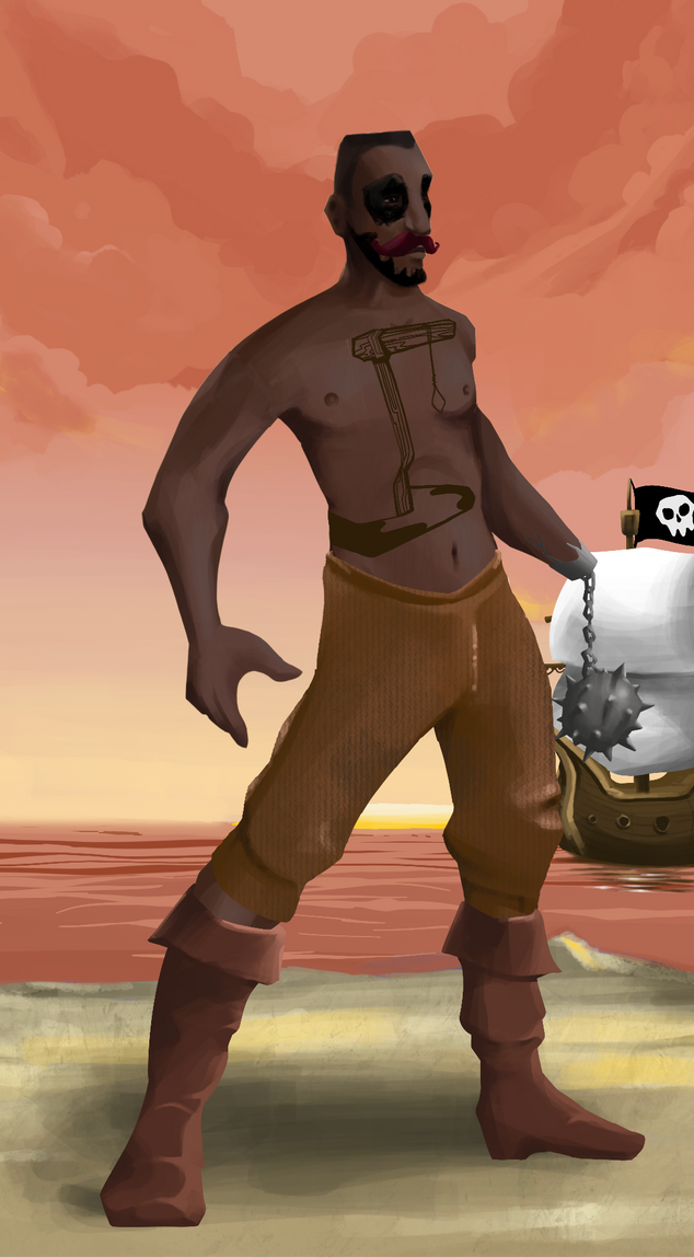 AlgoSeas Pirate #37634 NFT on Algorand