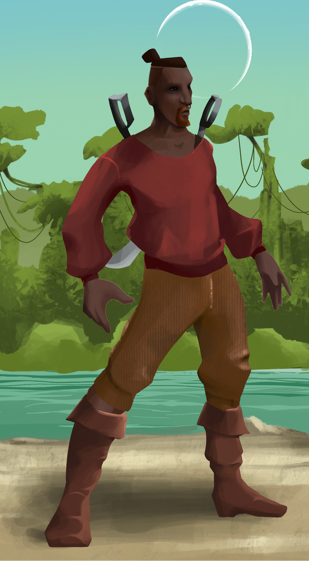 AlgoSeas Pirate #37650 NFT on Algorand