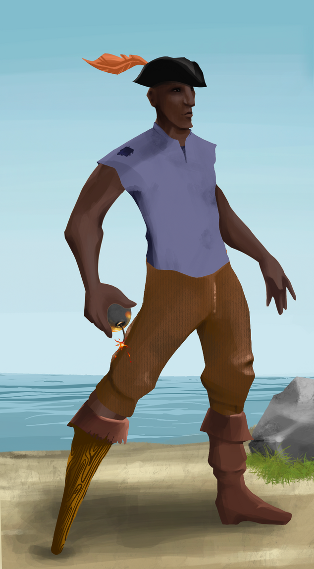 AlgoSeas Pirate #37656 NFT on Algorand