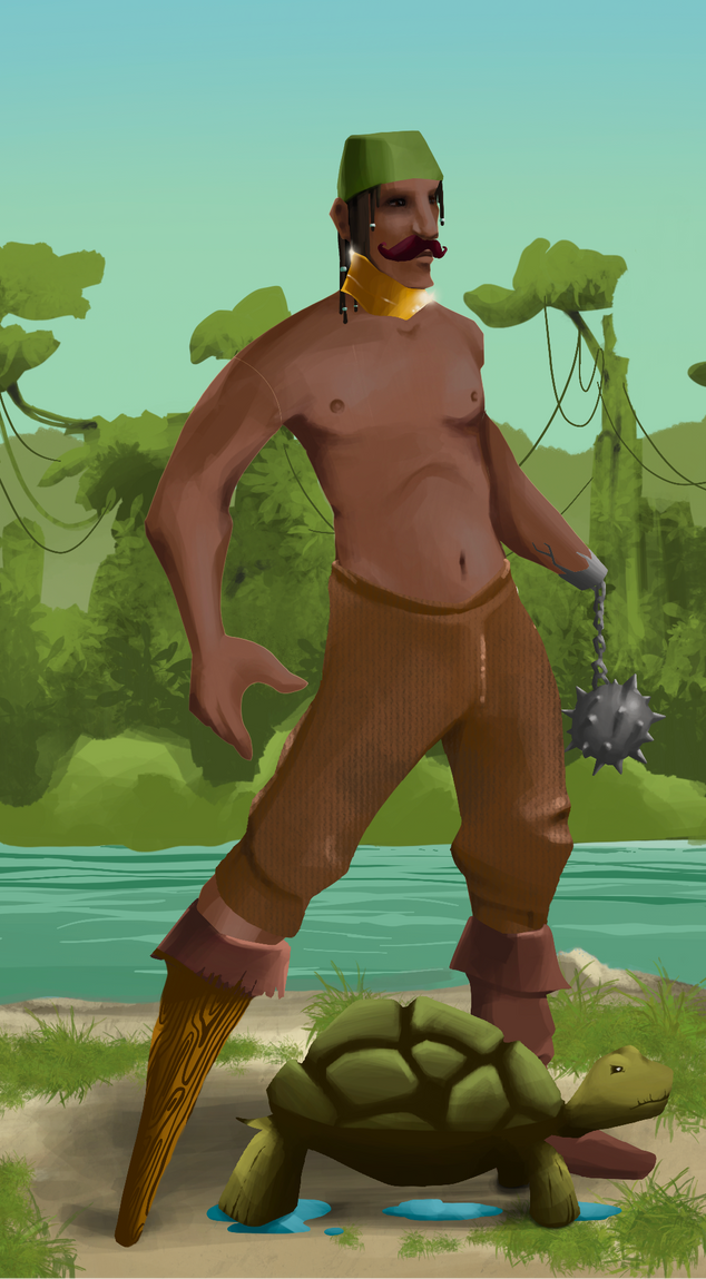 AlgoSeas Pirate #37657 NFT on Algorand