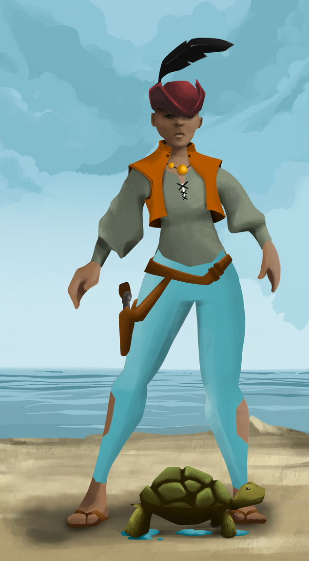 AlgoSeas Pirate #37658 NFT on Algorand