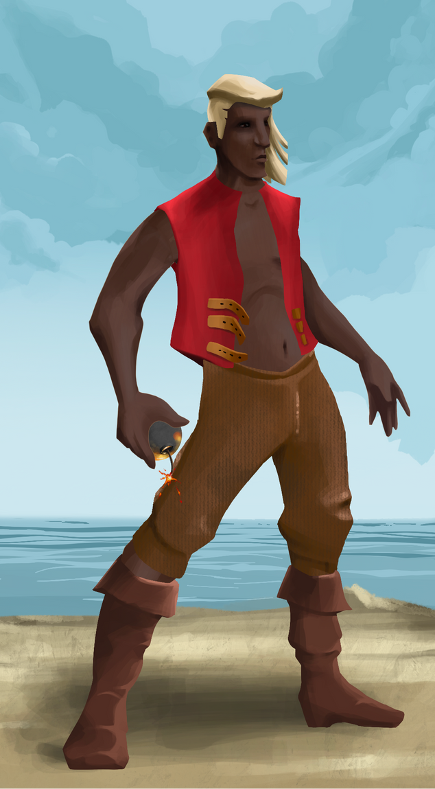 AlgoSeas Pirate #37664 NFT on Algorand