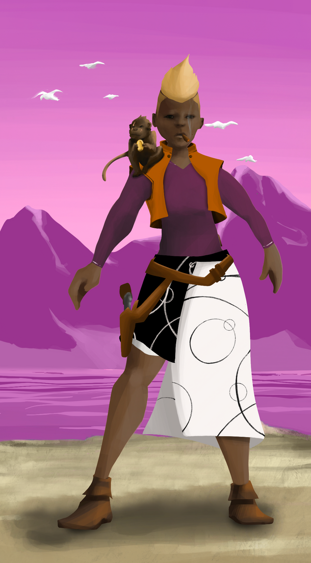 AlgoSeas Pirate #37712 NFT on Algorand