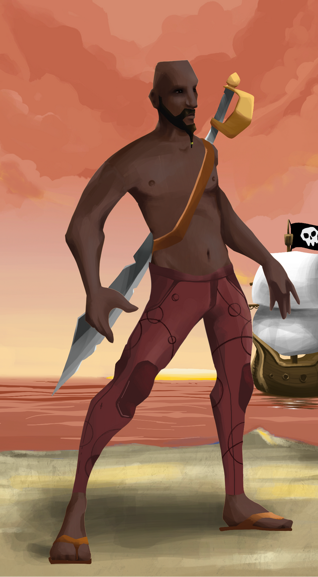 AlgoSeas Pirate #37713 NFT on Algorand