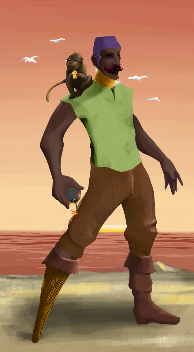 AlgoSeas Pirate #37722 NFT on Algorand