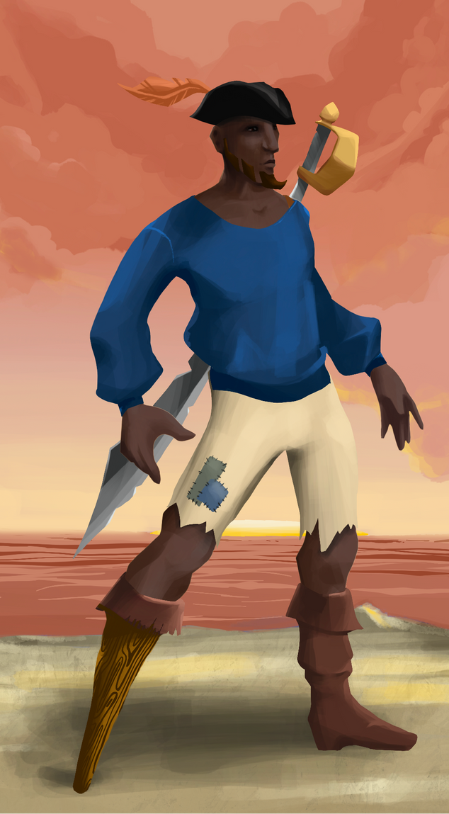 AlgoSeas Pirate #37729 NFT on Algorand