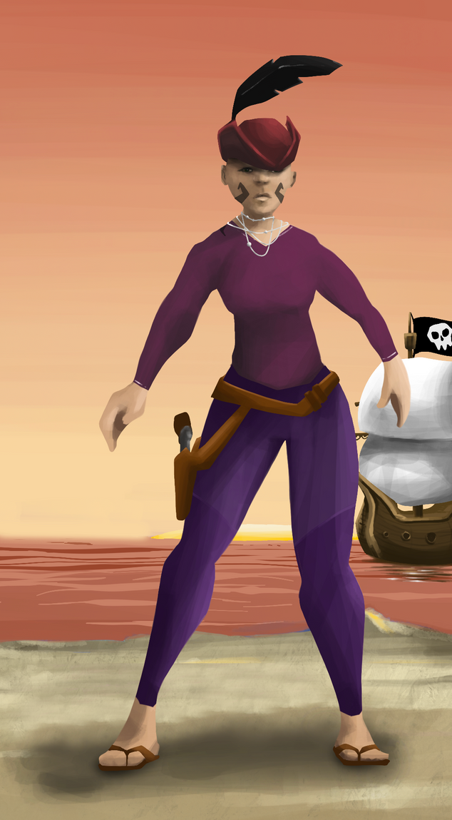 AlgoSeas Pirate #37730 NFT on Algorand