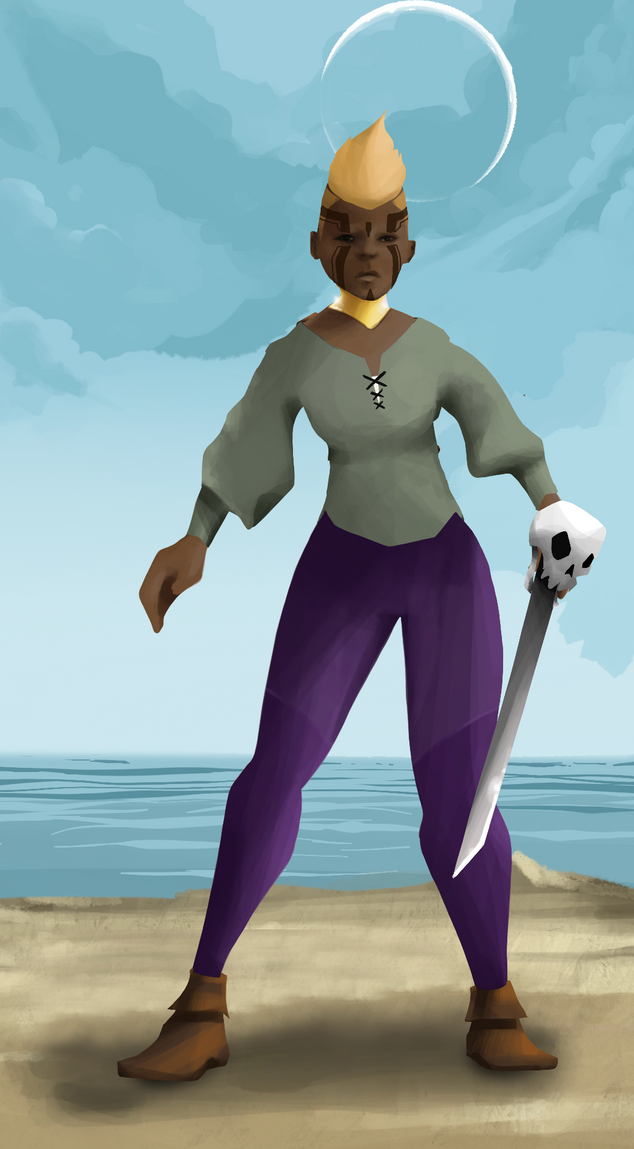 AlgoSeas Pirate #37733 NFT on Algorand