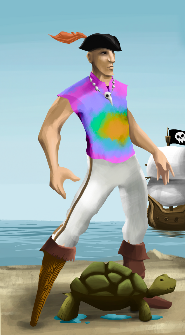 AlgoSeas Pirate #37741 NFT on Algorand