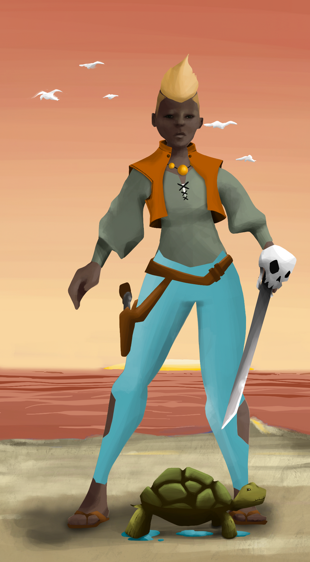 AlgoSeas Pirate #37744 NFT on Algorand