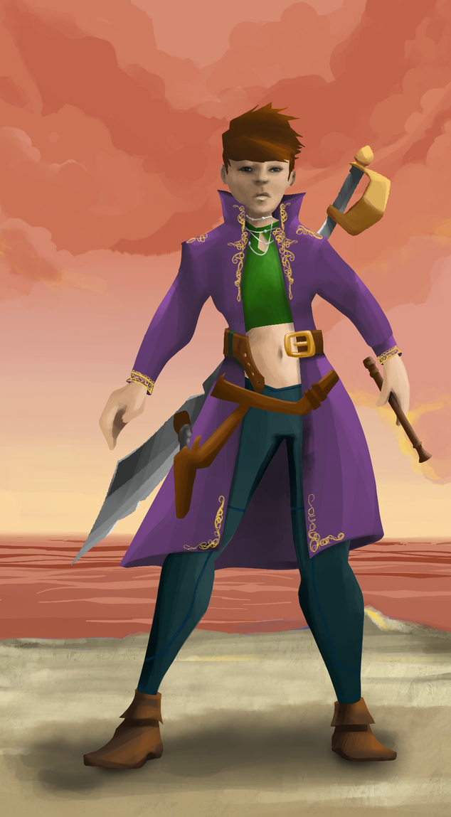 AlgoSeas Pirate #3775 NFT on Algorand