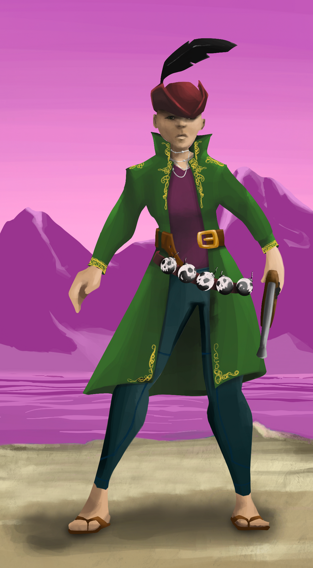 AlgoSeas Pirate #37753 NFT on Algorand